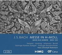Johann Sebastian Bach J. S. Bach: Mass in B Minor, BWV232 (CD) Album (US IMPORT)
