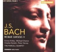 J.S. BACH/KIRKBY/CHANCE/PURCELL QUARTET: EARLY CANTATAS 3 - WEIMAR CANTATAS - CD