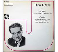 J. S. Bach: Klavierkonzert Nr. 1; Chopin: Nocturne Des-Dur, Op. 27 Nr. 2; Etüde E-Moll, Op. 25 Nr. 5; Etüde Ges-Dur, Op. 10 Nr. 5 [Vinyl LP]