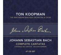 J.S. BACH/KOOPMAN: COMPLETE BACH CANTATAS 1-22 - CD
