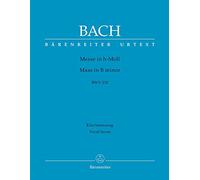 J. S. Bach: Mass in B Minor BWV232 (Vocal Score) New Revised Edition, Barenreiter Urtext BA5935-90 [BA5935A]