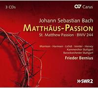 Johann Sebastian Bach Johann Sebastian Bach: St. Matthew Passion (CD) Album
