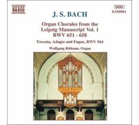 J.S. BACH/RUBSAM: ORGAN CHORALES FROM THE LEIPZIG MANUSCRIPT 1 - CD