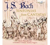 J.S.BACH:SINFONIAS FROM CANTATAS - CD NEW BACH,JOHANN SEBASTIAN