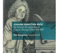 Six Partitas for Harpsichord BWV 825-830 by Bach, J.S.