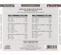 J.S. BACH: SONATAS AND PARTITAS FOR SOLO VIOLIN NEW CD