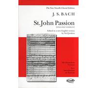 J.S. Bach: St. John Passion, Vocal Score (New Novello Choral Edition) English/German, NOV072489