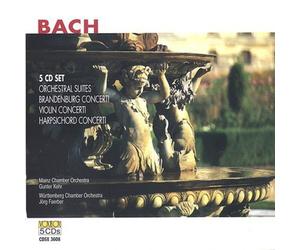 J.S. Bach - Ste Orch/Ct VLN/CT/HRPCHRD/+ [New CD]