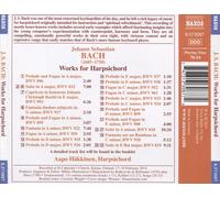 Aapo Hakkinen - Bach:Works For Harpsichord