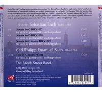 J.S. & C.P.E. BACH: SONATAS FOR VIOLA DA GAMBA AND HARPSICHORD TRANSCRIBED FOR C
