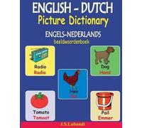 English-Dutch Picture Dictionary (Engels-Nederlands Bee - Paperback NEW J S Luba