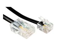 J&S UNIVERSE High-Speed BT Male to RJ45 Cat5e Cable, Cat5e RJ45 Port Broadband, Modem Lead Broadband for Landline Telephone, Router, Modem to RJ11 Phone Socket- 1 Meter
