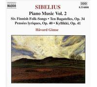 J. SIBELIUS: PIANO MUSIC VOL. 2 NEW CD