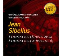J. Sibelius - Symphonies 3 & 4 [New CD]
