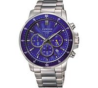J. Springs BFC002 Men's Watch Sports Chronograph Quartz Stainless Steel, Blue, Bracelet
