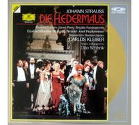 J. STRAUSS: DIE FLEDERMAUS - CARLOS KLEIBER, COBURN, PERRY , FASSBAENDER, WACHTER, - CD VIDEO (2 DISCS, 3 SIDES)