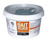 JT Eaton 704-PN Bait Block Anticoagulant Rodenticide, Peanut Butter Flavor, for Mice and Rats (4 lb Pail of 64)