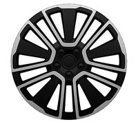 J-Tec Set of 4 wheel covers Scuba 16-inch silver/black