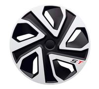 J-Tec Set of 4 wheel covers ST 18-inch silver/black