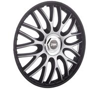 J-Tec Set wheel covers Orden 16-inch black + chrome ring