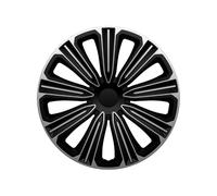 J-Tec Set wheel covers Rosso 16-inch silver/black