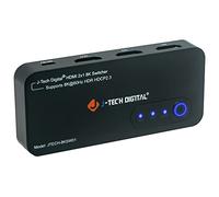 J-Tech Digital 8K HDMI 2.1 Switch 2 in 1 out 48Gbps 8K 60Hz 4K 120Hz HDMI Switcher for PS5 XBOX BluRay with Auto Switch Multiple Inputs [JTECH-8KSW01]