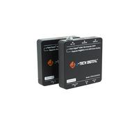 J-Tech Digital HDMI Extender 4K 60Hz Over Cat5e/6 Ethernet Cable Up to 230ft. Supports 4K Downscale HDMI Loop Out PoC HDR Bi-Directional IR [JTECH-EX230V2]