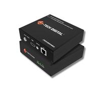 J-Tech Digital HDMI IPTV Encoder, H.264 H.265 1080p 60Hz Live Streaming Video Encoder with Audio Embedding, Supports UDP, HTTP, RTSP, RTMP, RTMPS, SRT, HLS, FLV, ONVIF Protocols [JTECH-ENCH4AV2]