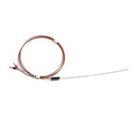 J Type Thermocouple Hot Runner Plastic Head Temperature Sensor Line 1.0mm 1.5mm Armored Length 50mm/100mm 150mm/200mm/250mm300mm 1Pcs(1.0x200mm cable1.5M)