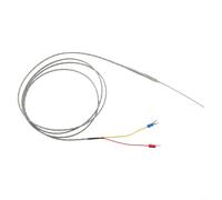 J-Type Thermocouple Probe 90mm x 1.5mm with 2m Cable for Industrial Temperature Sensor Grounded Wire