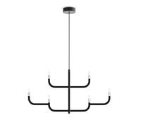 J-us Suspension Configuration C Pendant light Luceplan - LUCEPLAN JUS A09-C SCHWARZ