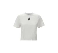 J.W.ANDERSON 'Anchor Embroidery Pannelled Cropped' T-Shirt M