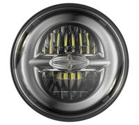 J.W.SPEAKER LED headlight insert 5, 3/4 inch RETRO 5.75 INCH DARK CHR.