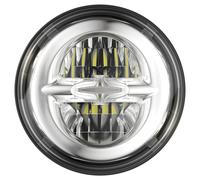 J.W.SPEAKER LED headlight insert 7 inch RETRO 7 INCH CHROME