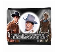 J Wayne Cowboy Icon Personalised Wallet Gift Westerns-John