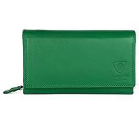 J. Wilson London Ladies Luxury Designer Wallet with Multiple Compartments, Soft Nappa Leather, RFID Blocking Wallet, Zip Pocket, Gift Box Included
