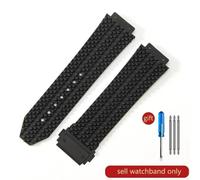 (J01-Black-Black-Z2 24x17mm) For Hublot Yubo High Quality Silicone Waterproof Watch Strap Classic Fusion Big Bang Rubber Men's 26*19mm 24*17mm Accessories