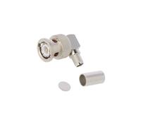 J01000A0054 Male BNC Male Plug with 90° Angle 50Ω for PTFE TELEGARDEN Leads