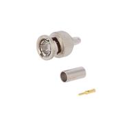 J01002A0030 Male BNC Male Straight 75Ω Terminal Connector PTFE TELEGÄRTNER