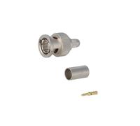 J01002A1288Y Male BNC Male Straight 75Ω Clamp Connector Polyethylene TELEGAR