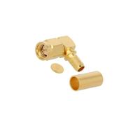 J01150A0091 Male SMA Male Plug with 90° Angle 50Ω B9907,KX15,RG58C/U TELEGARDEN
