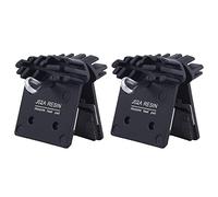 J02A Resin Disc Brake Pads with Cooling Fin, Compatible with Shimano XTR M9000/DEORE XT M8100/DEORE XT M8000/DEORE XT M780/SLX M7100/SLX M7000/SLX M670/SLX M660/DEORE M6100/DEORE M5100