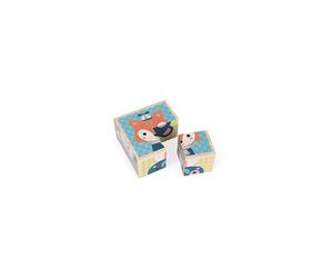 J08000 My First Wooden Blocks, Forest Portraits