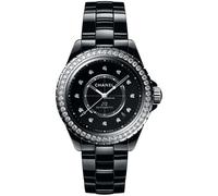 J12 Automatic Black Ceramic Watch - female - Chanel - Watches - Black - ONE SIZE - Accessories ONE SIZE