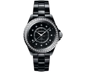 J12 Automatic Black Ceramic Watch - female - Chanel - Watches - Black - ONE SIZE - Accessories ONE SIZE