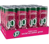 J20 Fruit Juice, Apple and Raspberry, 250ml Cans (Pack of 12)