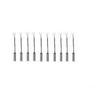 J204 Generator and Electric Motor Alternator Replacement Carbon Brush, 10-Pack, 8x10x32mm 10x10x32mm 12.5x12.5x32mm, Conductive and Heat Resistant for Spare Parts for Power Tools,10x10x32mm