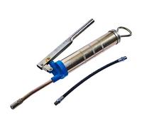 200Cc Grease Gun Side Lever Solid Flexible Tube Lubricator Automotive Car Repair