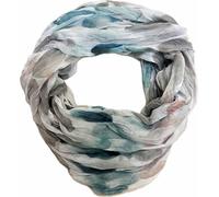 J26 Flower Mandala Colour Gradient Circle Silk Summer Loop Gradient Rainbow Silk Plain Round Scarf Tube Scarf Stole Scarf Lightweight 2025 New, Dotsh Taupe, 165 x 50cm