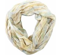 J26 Striped Silk Loop Rainbow Colour Gradient Summer Spring Scarf Gradient Silk Plain Round Scarf Tube Scarf Stole Light 2025 New, Yellow, One Size